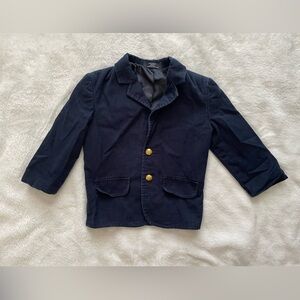 24 month Navy Blazer with Gold Buttons